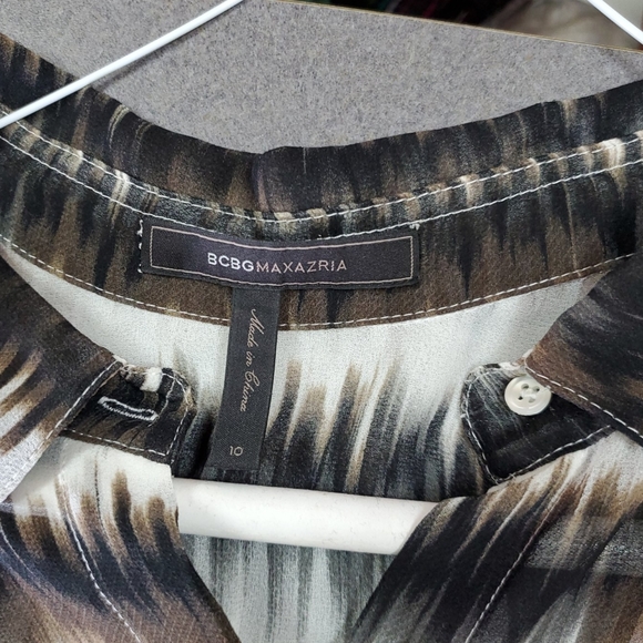 BCBGMAXAZRIA Printed Dress - Picture 8 of 11